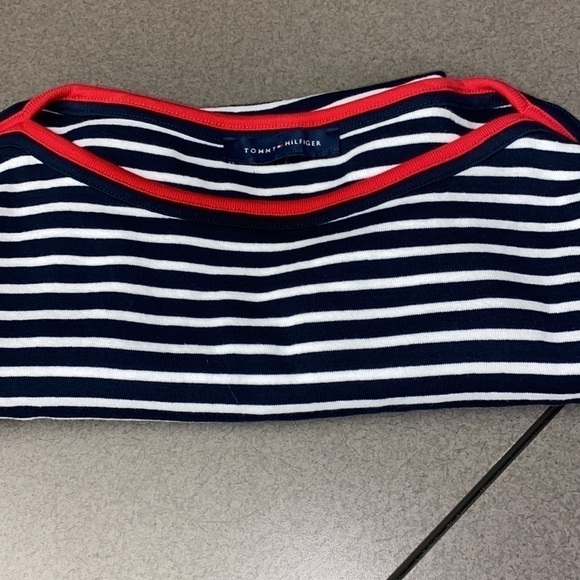 Tommy Hilfiger Ladies Short Sleeve Boatneck Tee (Size Large) NWOT - Picture 6 of 8